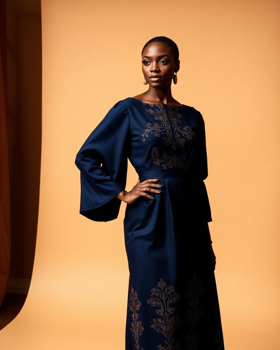 Tenue brodée cousue par un artisan